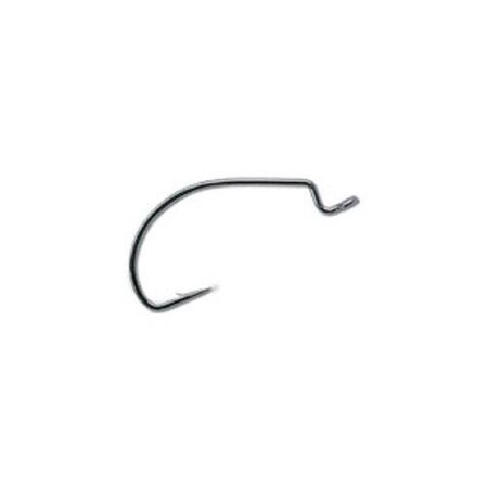 Mustad Ultrapoint BigMouth Tube Bait Hook, Size 30 Needle Point, Extra Wide Gap, Black Nickel, 5PK 38104NP-BN-3/0-5U